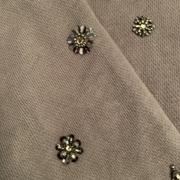 JCrew Sweatshirt - Embellished w/ sequins size Womens XS - Picture 4 of 4
